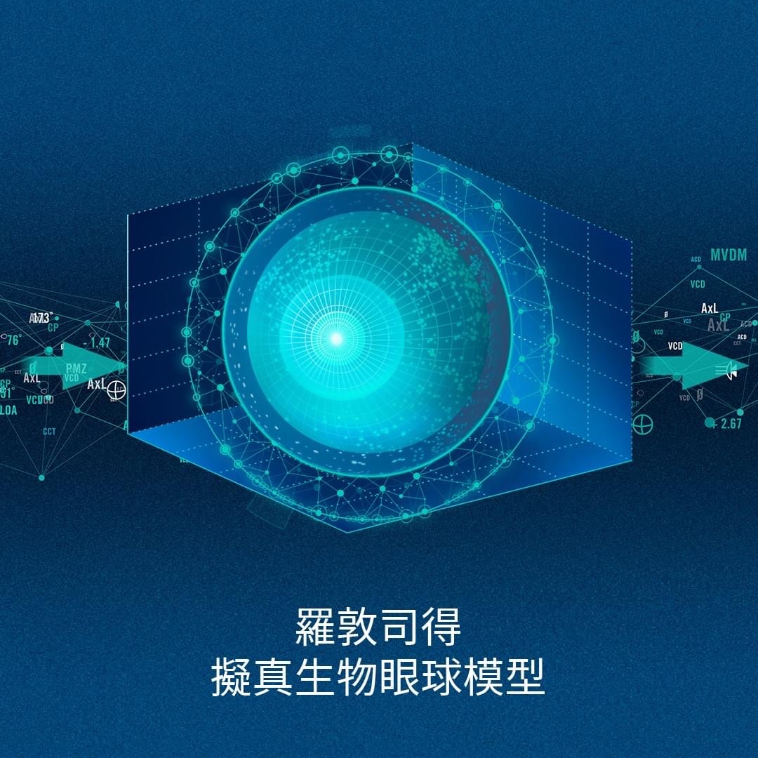 羅敦司得擬真生物眼球模型原廠圖
