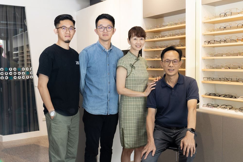 舒視眼鏡團隊合照