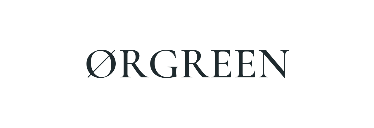ORGREEN 品牌字標